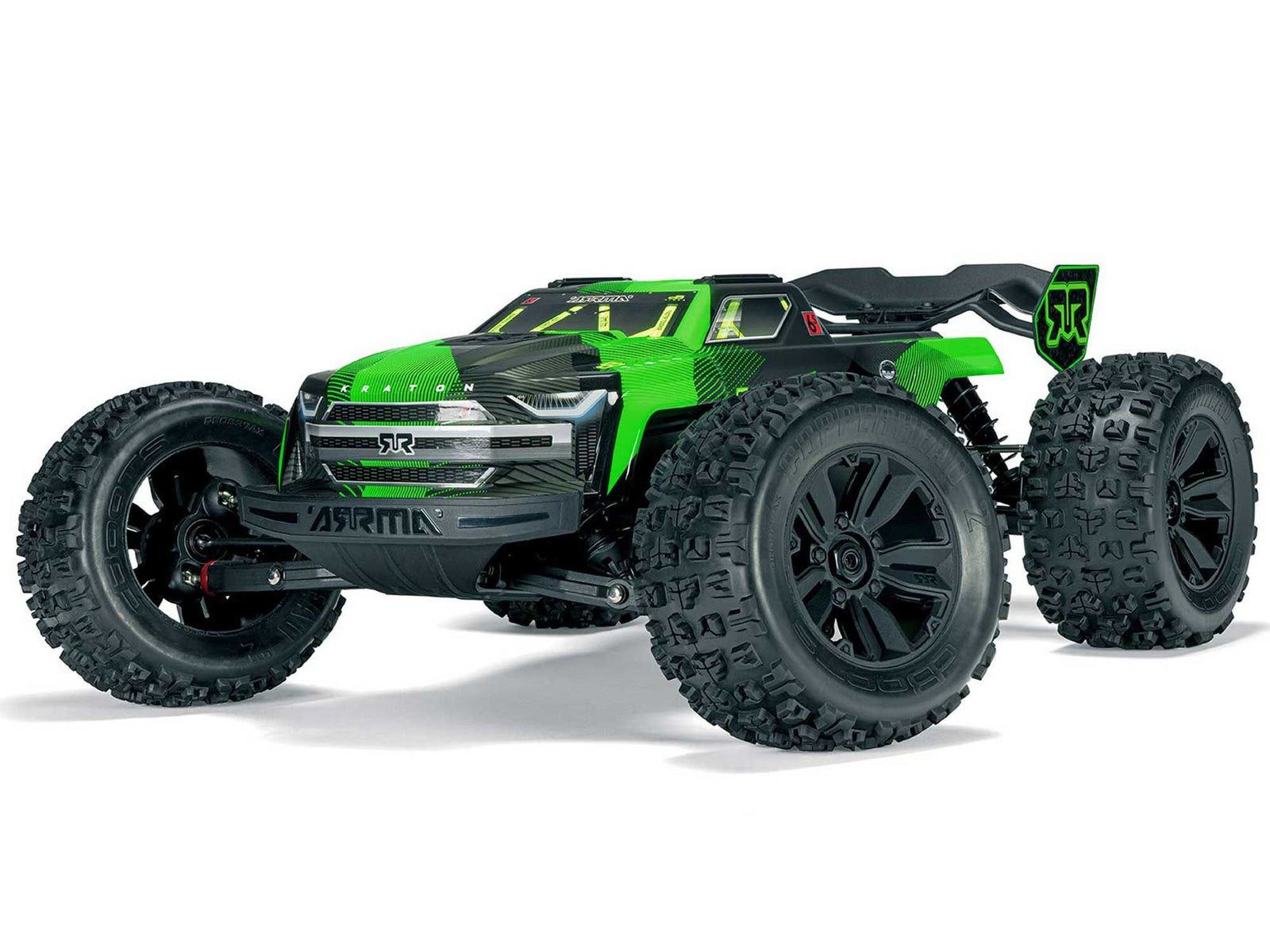 1/8 KRATON 6S V6 4X4 BLX Speed Monster Truck RTR Green/Black