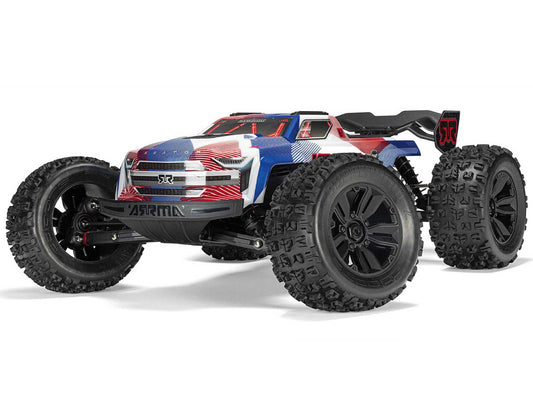 1/8 KRATON 6S V6 4X4 BLX Speed Monster Truck RTR Blue/Red