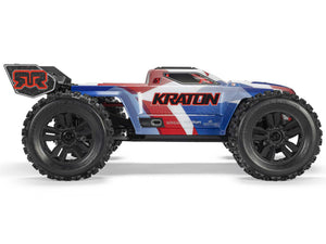 1/8 KRATON 6S V6 4X4 BLX Speed Monster Truck RTR Blue/Red