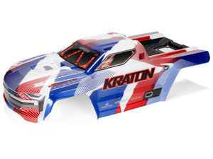1/8 KRATON 6S V6 4X4 BLX Speed Monster Truck RTR Blue/Red