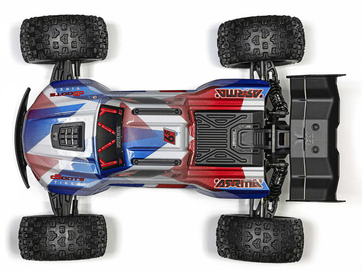 1/8 KRATON 6S V6 4X4 BLX Speed Monster Truck RTR Blue/Red
