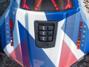 1/8 KRATON 6S V6 4X4 BLX Speed Monster Truck RTR Blue/Red