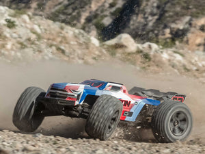 1/8 KRATON 6S V6 4X4 BLX Speed Monster Truck RTR Blue/Red
