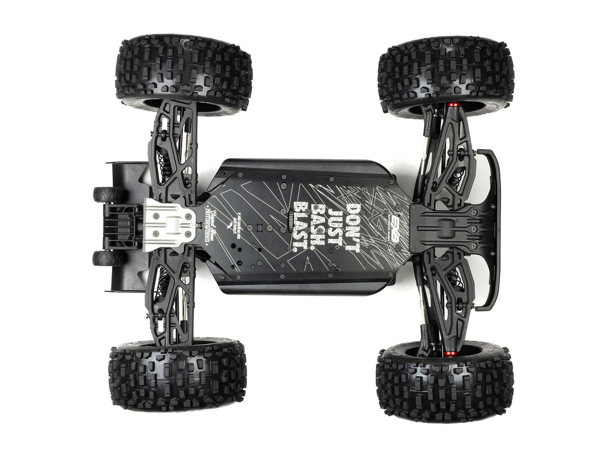 1/8 NOTORIOUS 6S V6 4X4 BLX Stunt Truck RTR Blue