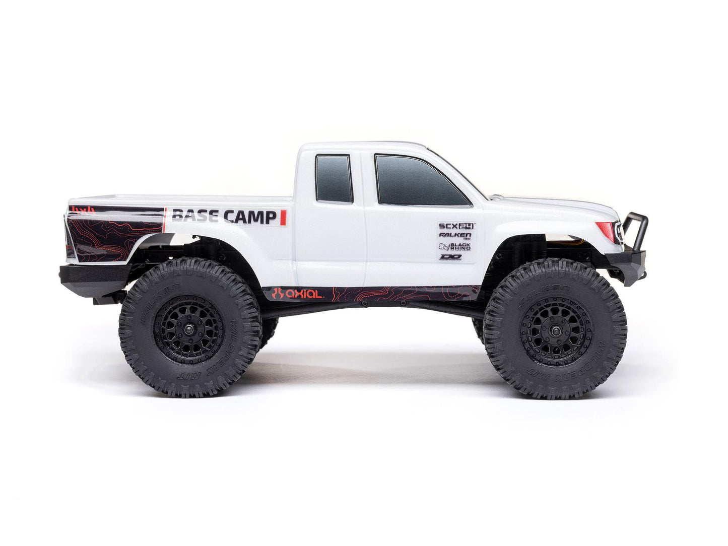 1/24 SCX24 Base Camp 4WD Rock Crawler RTR White