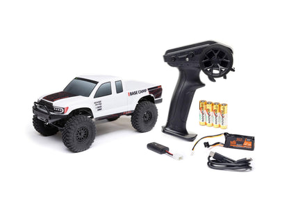 1/24 SCX24 Base Camp 4WD Rock Crawler RTR White