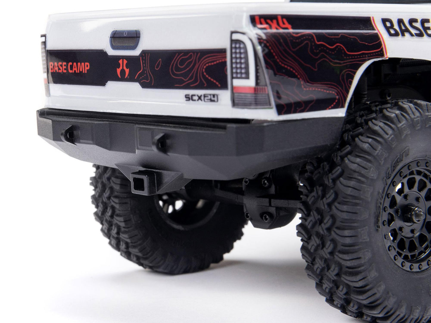 1/24 SCX24 Base Camp 4WD Rock Crawler RTR White