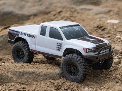 1/24 SCX24 Base Camp 4WD Rock Crawler RTR White