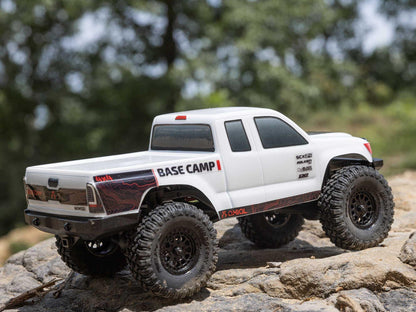 1/24 SCX24 Base Camp 4WD Rock Crawler RTR White