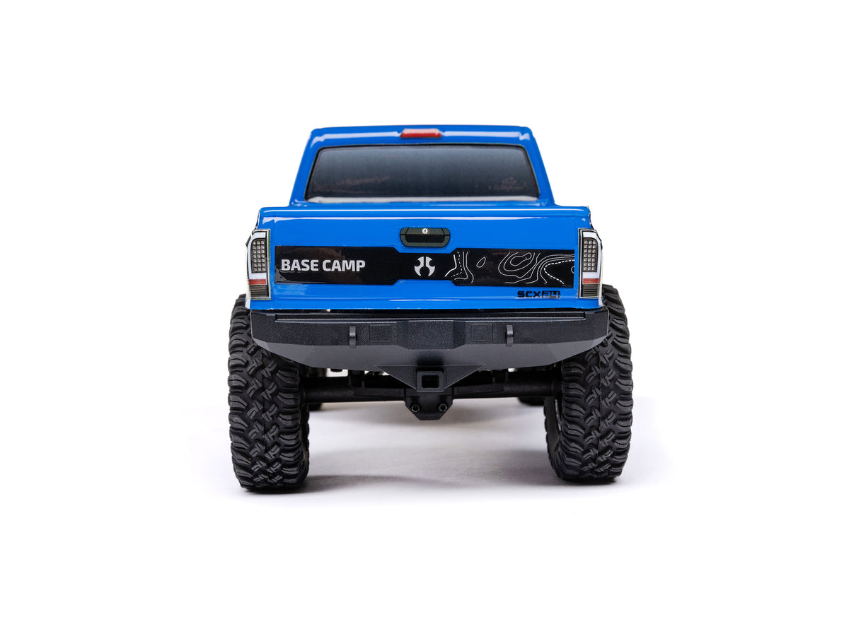1/24 SCX24 Base Camp 4WD Rock Crawler RTR Blue