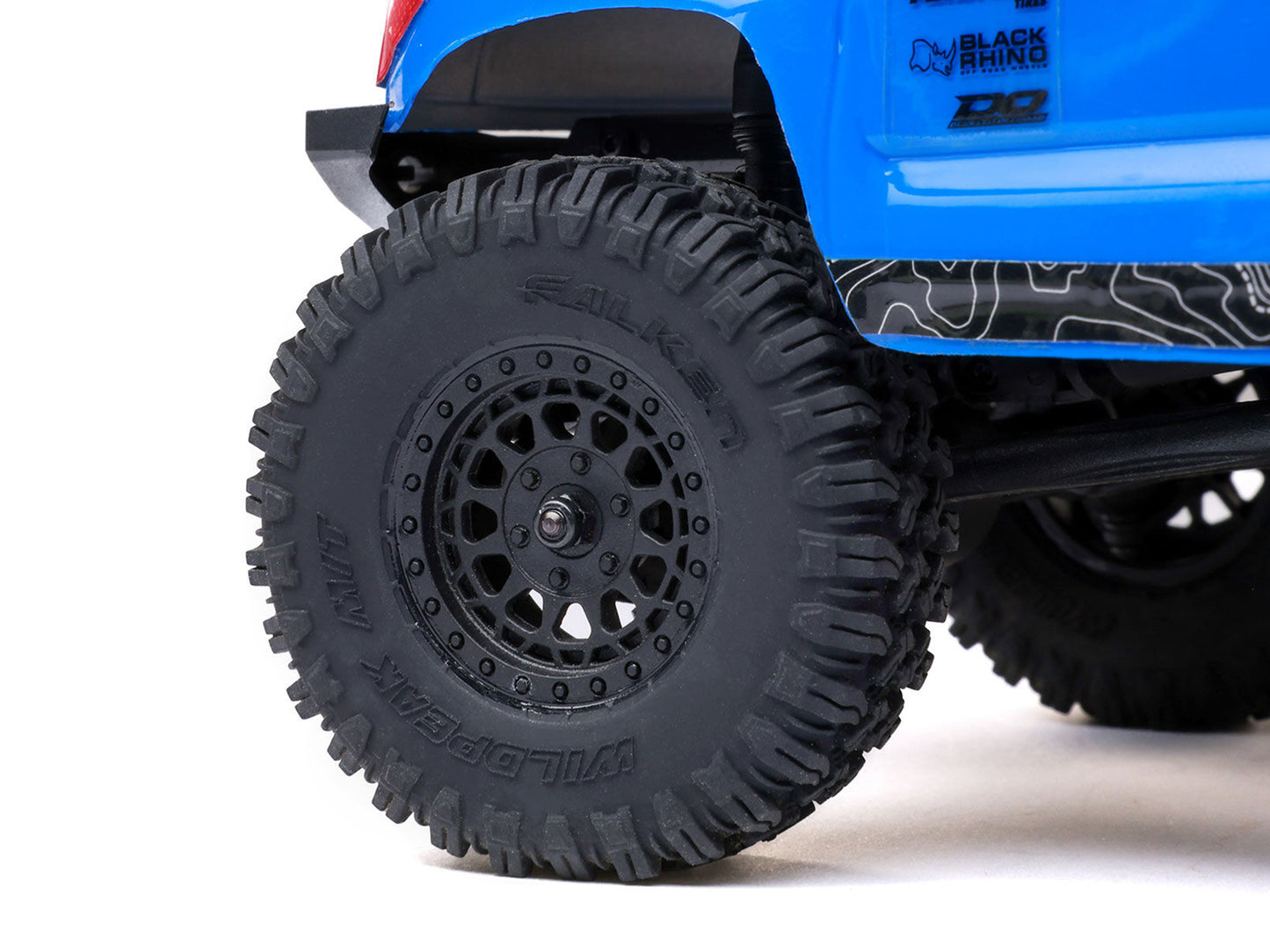 1/24 SCX24 Base Camp 4WD Rock Crawler RTR Blue
