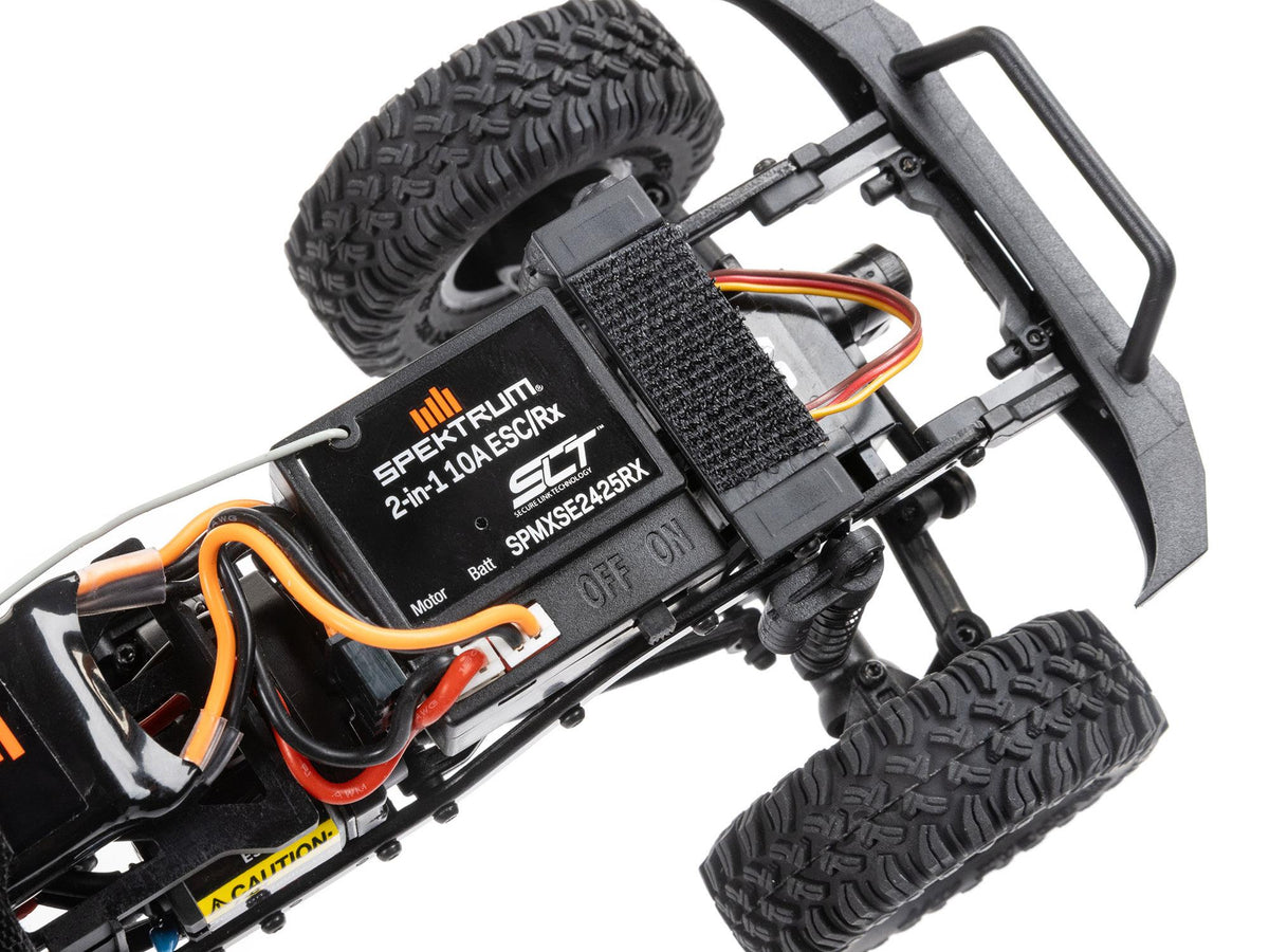 1/24 SCX24 Base Camp 4WD Rock Crawler RTR Blue