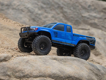 1/24 SCX24 Base Camp 4WD Rock Crawler RTR Blue