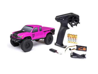 1/24 SCX24 Base Camp 4WD Rock Crawler RTR Pink
