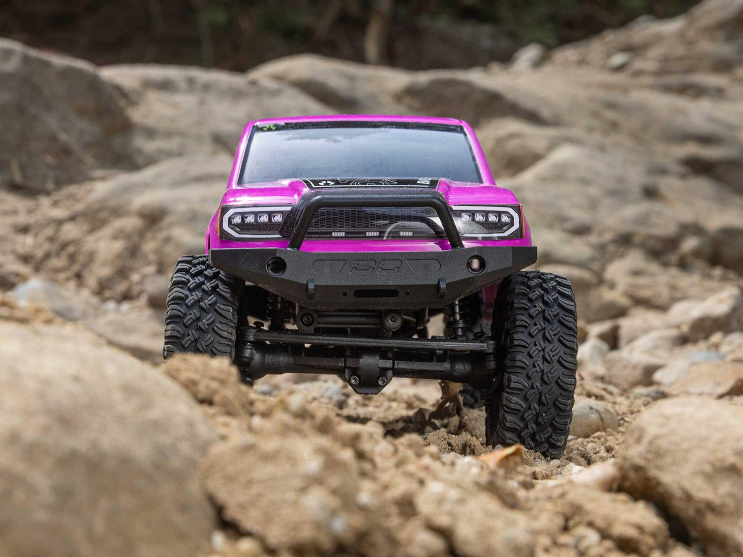 1/24 SCX24 Base Camp 4WD Rock Crawler RTR Pink