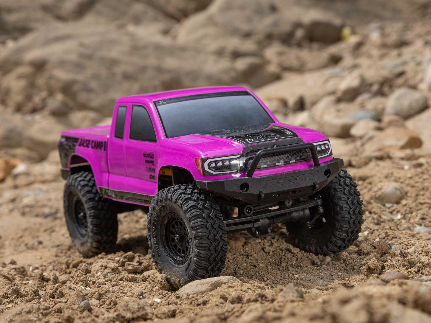 1/24 SCX24 Base Camp 4WD Rock Crawler RTR Pink