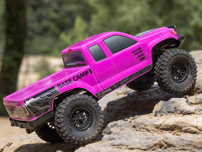 1/24 SCX24 Base Camp 4WD Rock Crawler RTR Pink