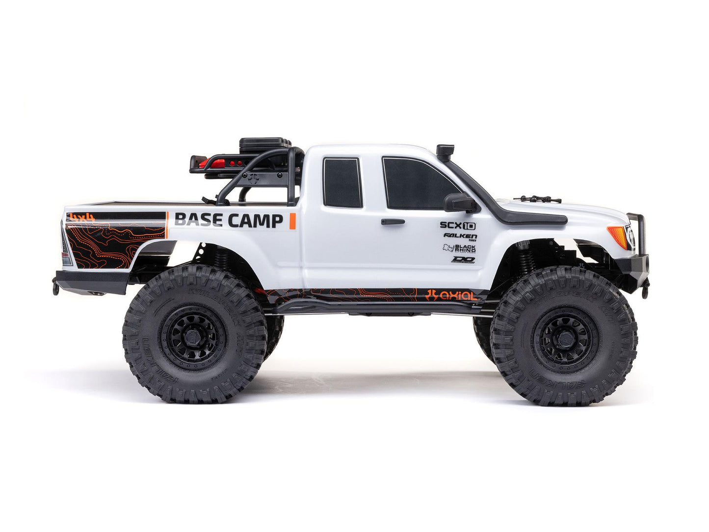 1/10 SCX10 III Base Camp 4X4 Rock Crawler RTR White