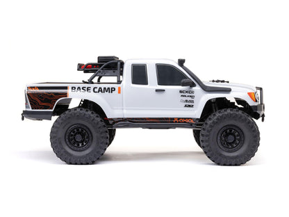 1/10 SCX10 III Base Camp 4X4 Rock Crawler RTR White