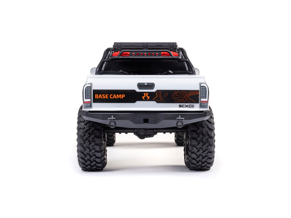 1/10 SCX10 III Base Camp 4X4 Rock Crawler RTR White