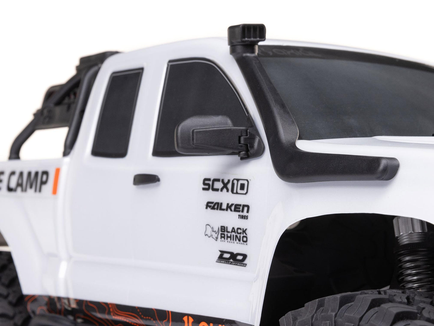 1/10 SCX10 III Base Camp 4X4 Rock Crawler RTR White