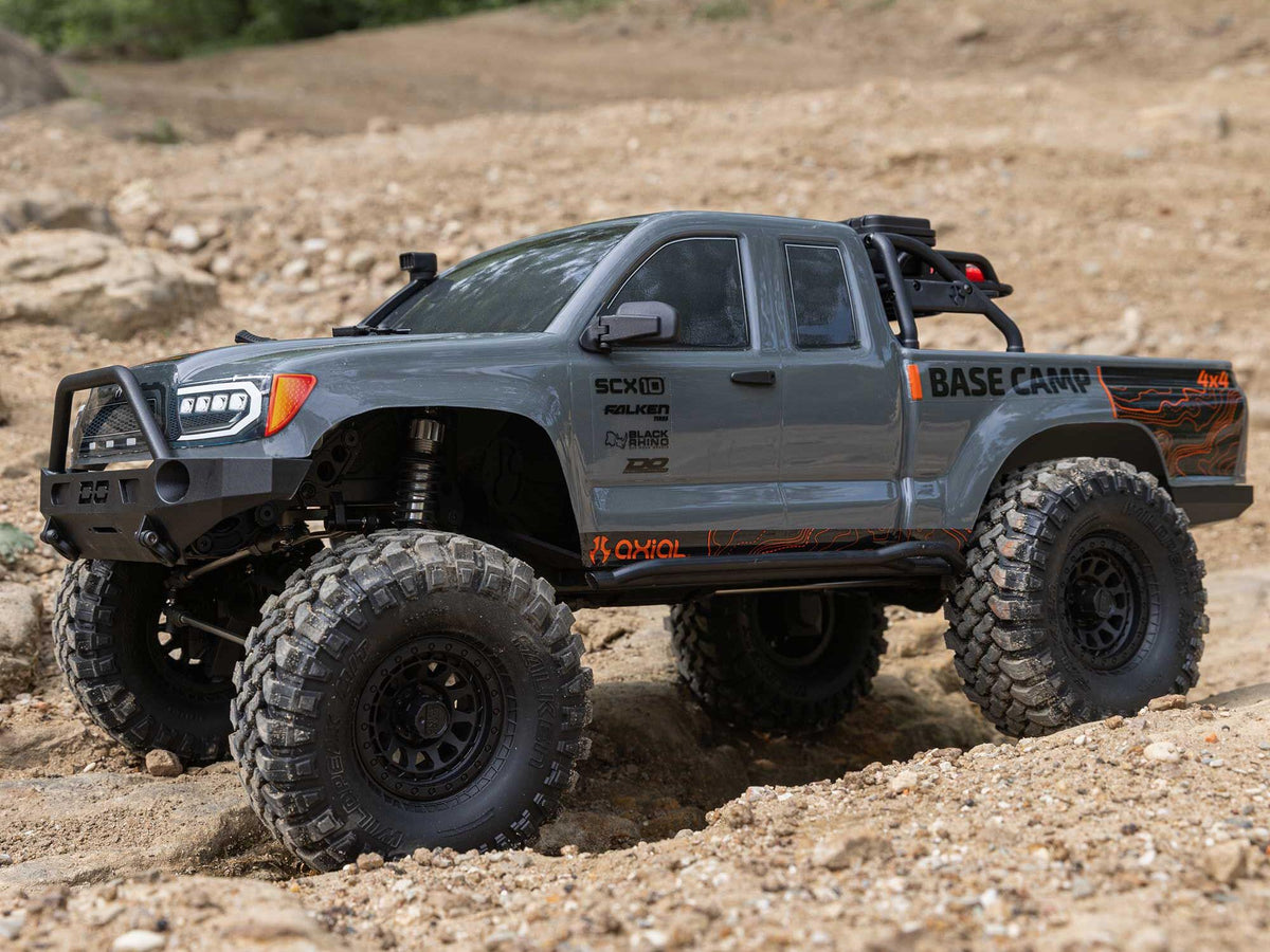 1/10 SCX10 III Base Camp 4X4 Rock Crawler RTR Grey