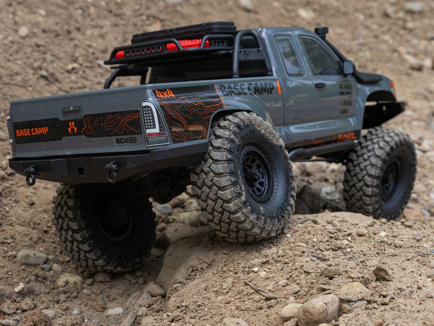 1/10 SCX10 III Base Camp 4X4 Rock Crawler RTR Grey