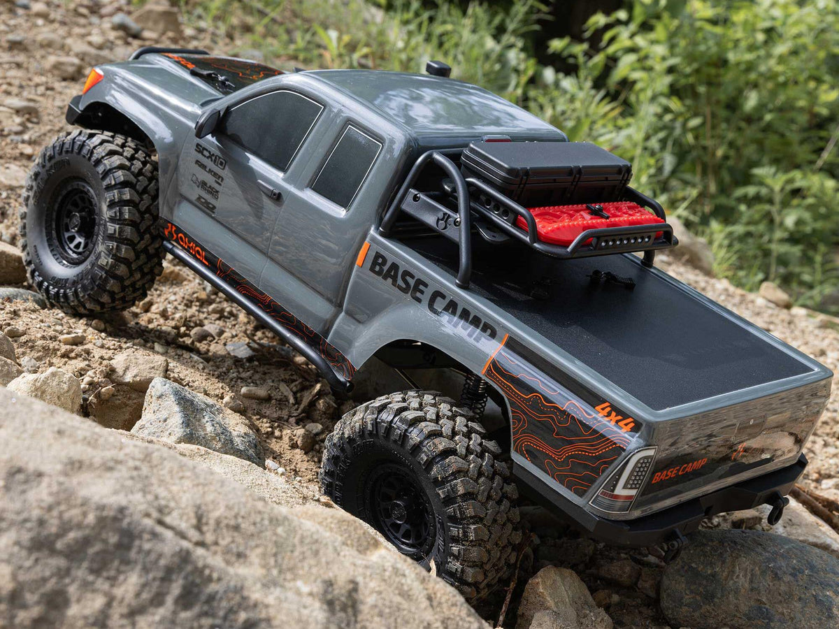 1/10 SCX10 III Base Camp 4X4 Rock Crawler RTR Grey
