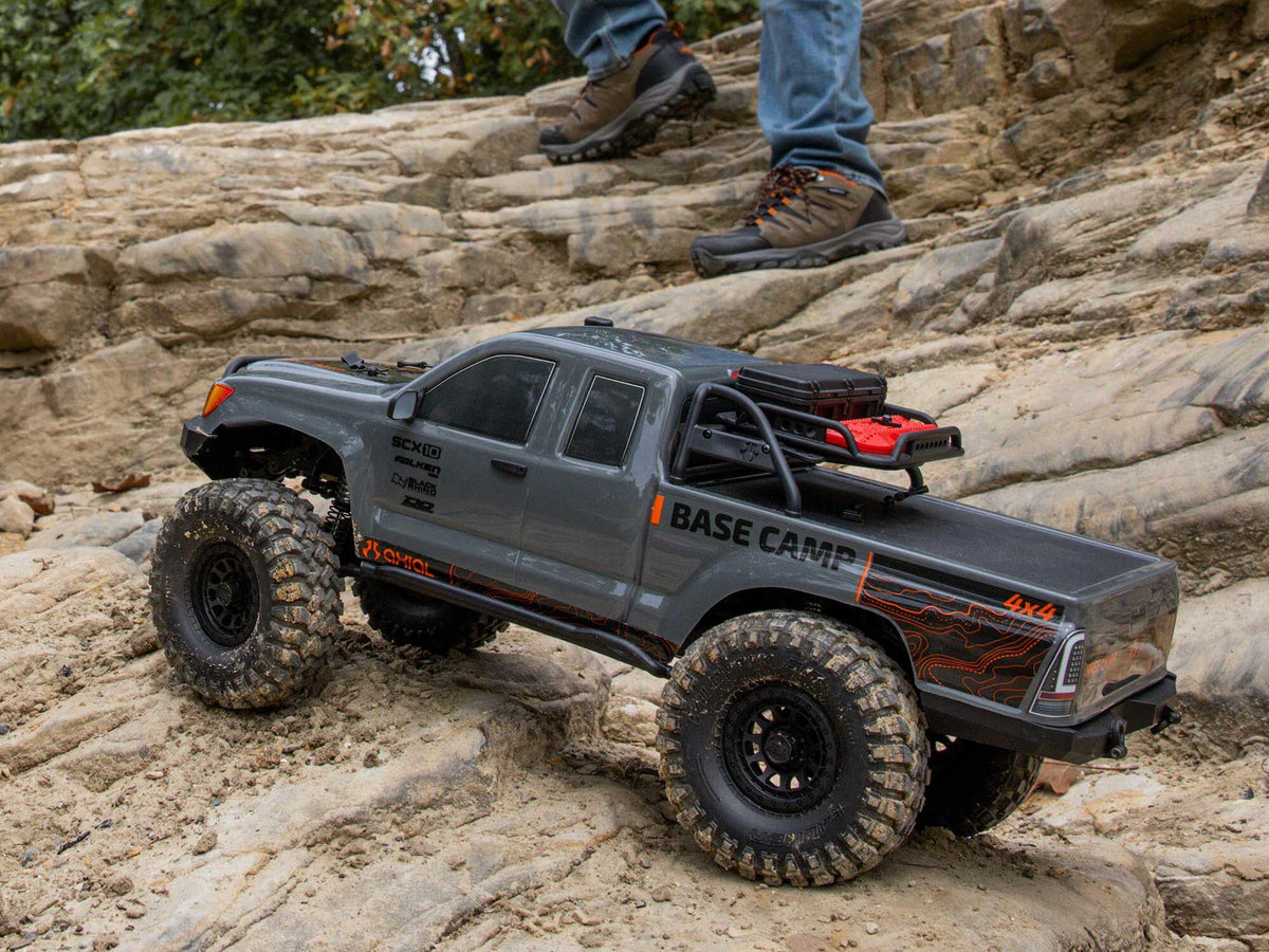 1/10 SCX10 III Base Camp 4X4 Rock Crawler RTR Grey