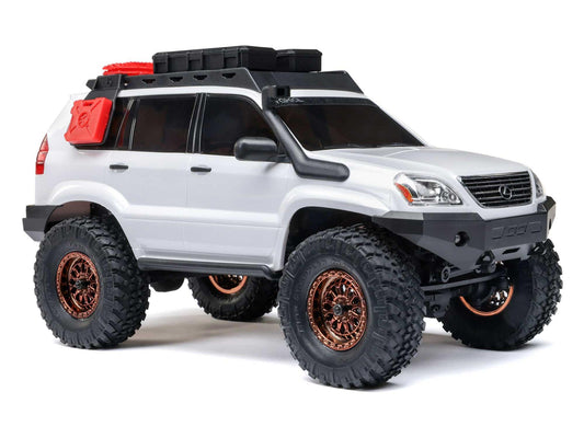 1/24 SCX24 Lexus GX 470 4WD Rock Crawler RTR White - RC Hobby Product