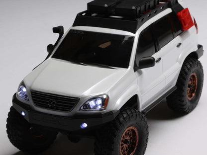 1/24 SCX24 Lexus GX 470 4WD Rock Crawler RTR White