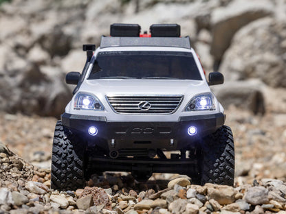 1/24 SCX24 Lexus GX 470 4WD Rock Crawler RTR White
