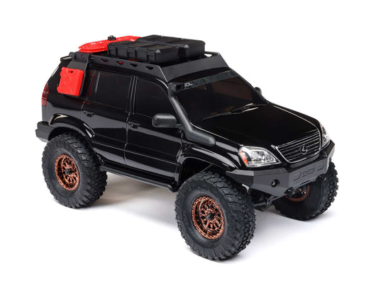 1/24 SCX24 Lexus GX 470 4WD Rock Crawler RTR Black - RC Hobby Product
