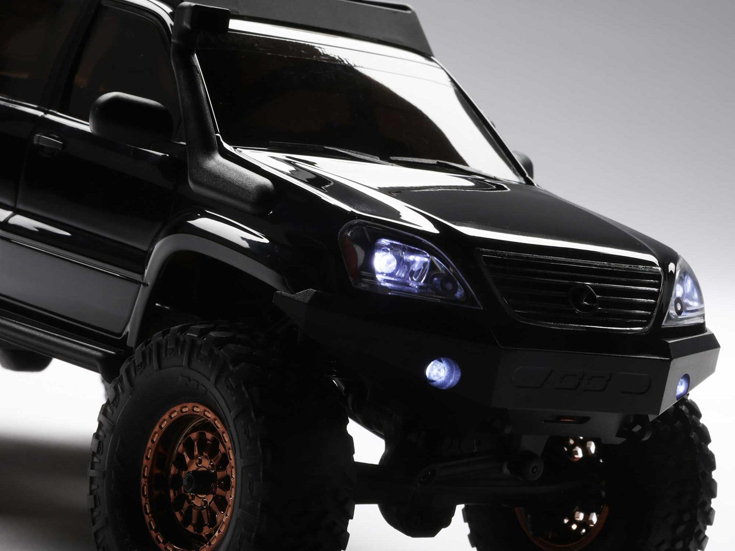 1/24 SCX24 Lexus GX 470 4WD Rock Crawler RTR Black