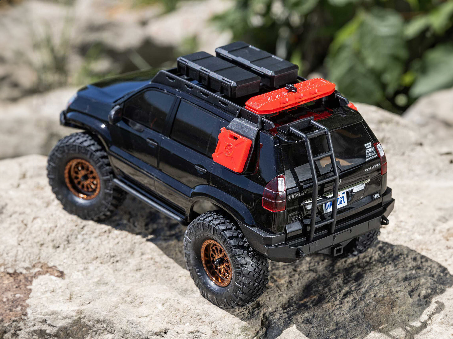 1/24 SCX24 Lexus GX 470 4WD Rock Crawler RTR Black