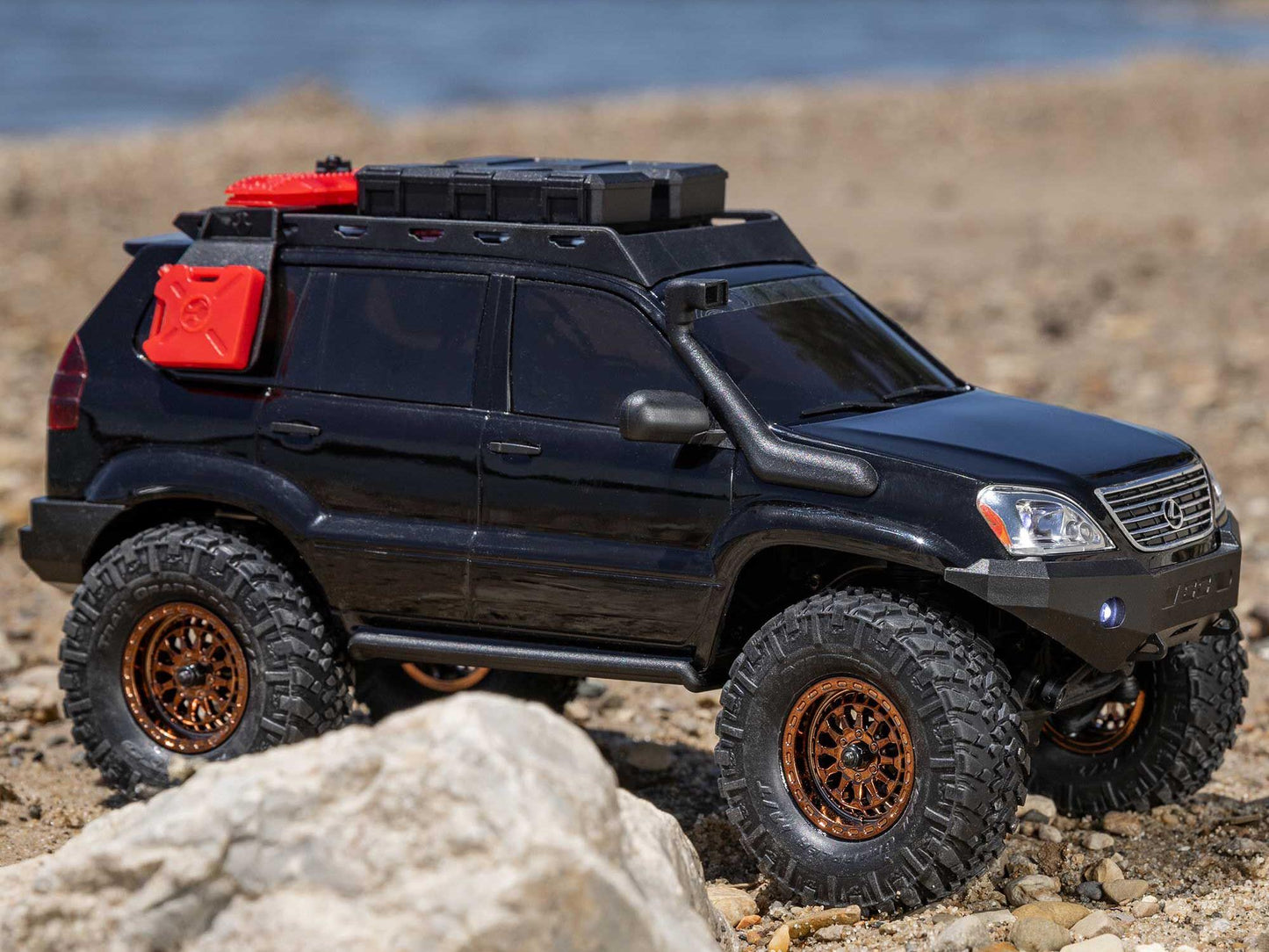 1/24 SCX24 Lexus GX 470 4WD Rock Crawler RTR Black