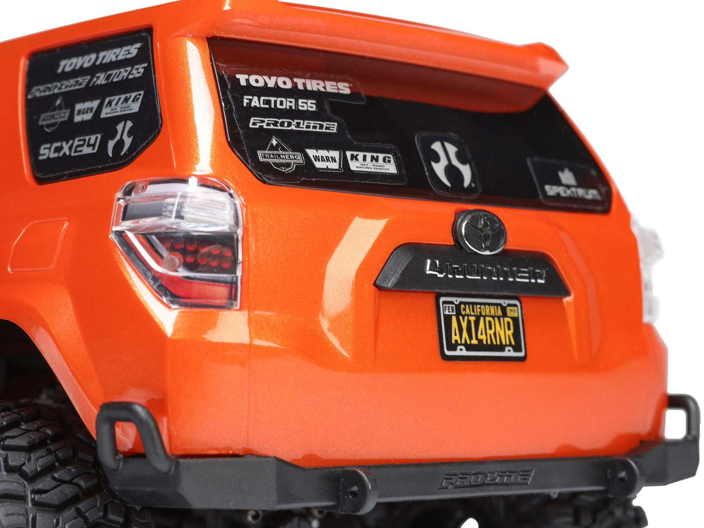 1/24 SCX24 Toyota 4Runner 4X4 Rock Crawler RTR Orange