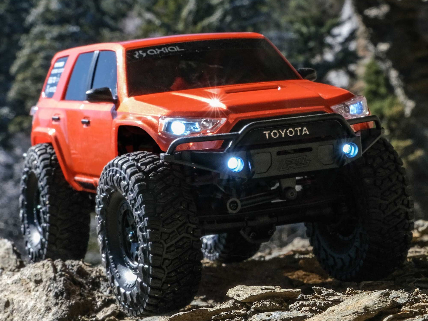 1/24 SCX24 Toyota 4Runner 4X4 Rock Crawler RTR Orange