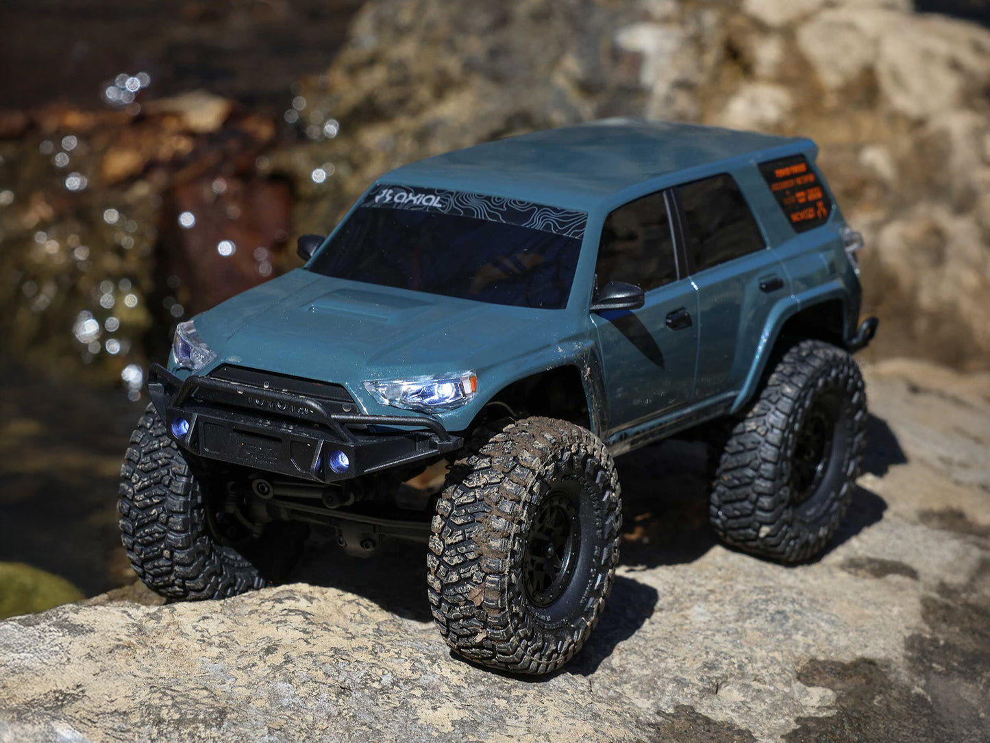 1/24 SCX24 Toyota 4Runner 4X4 Rock Crawler RTR Grey