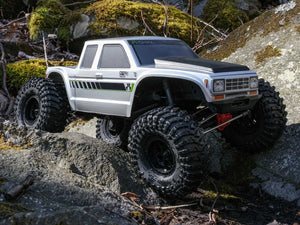 1/10 SCX10 III Coyote 4X4 RTR Brushed Rock Crawler, Silver