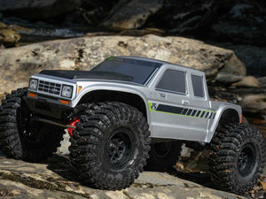 1/10 SCX10 III Coyote 4X4 RTR Brushed Rock Crawler, Silver
