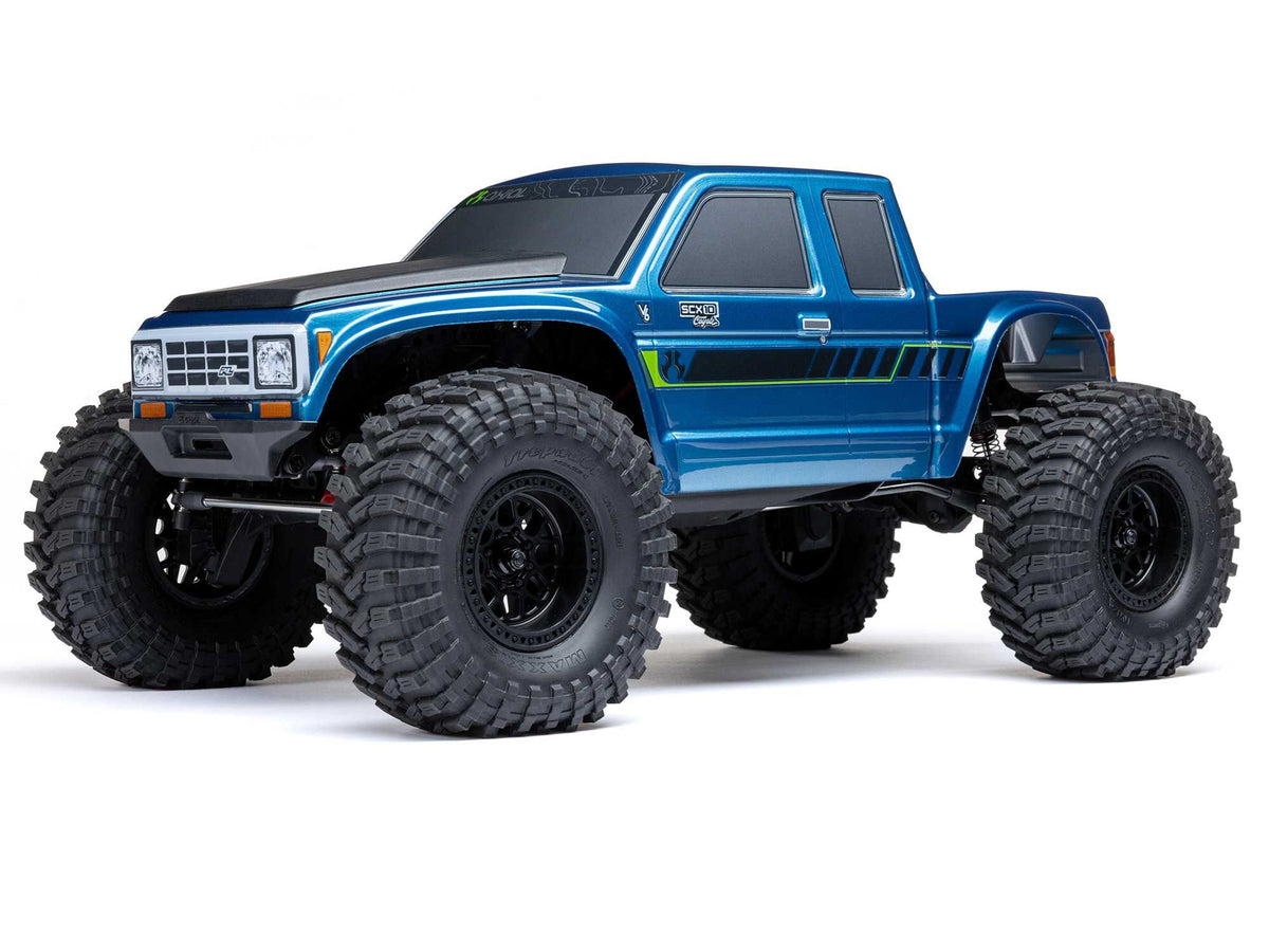 1/10 SCX10 III Coyote 4X4 RTR Brushed Rock Crawler, Blue