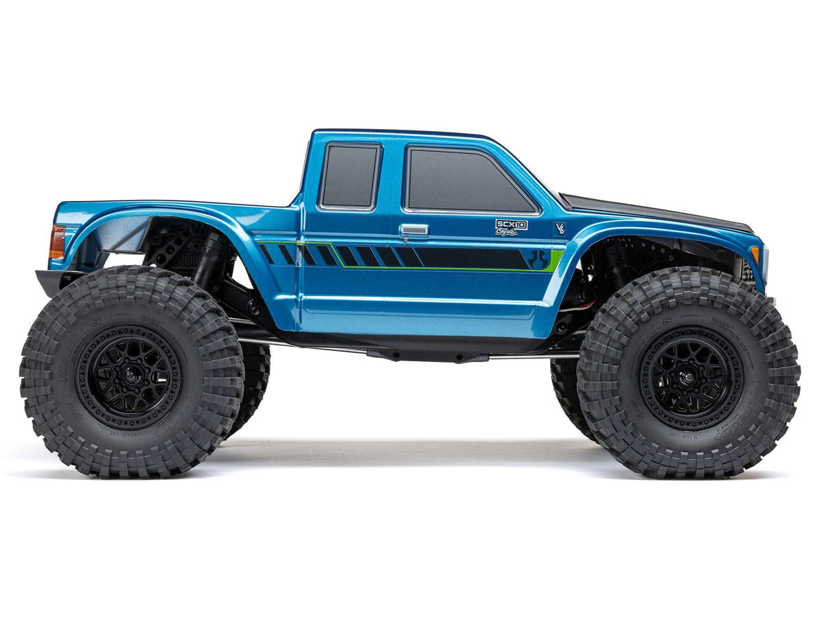 1/10 SCX10 III Coyote 4X4 RTR Brushed Rock Crawler, Blue