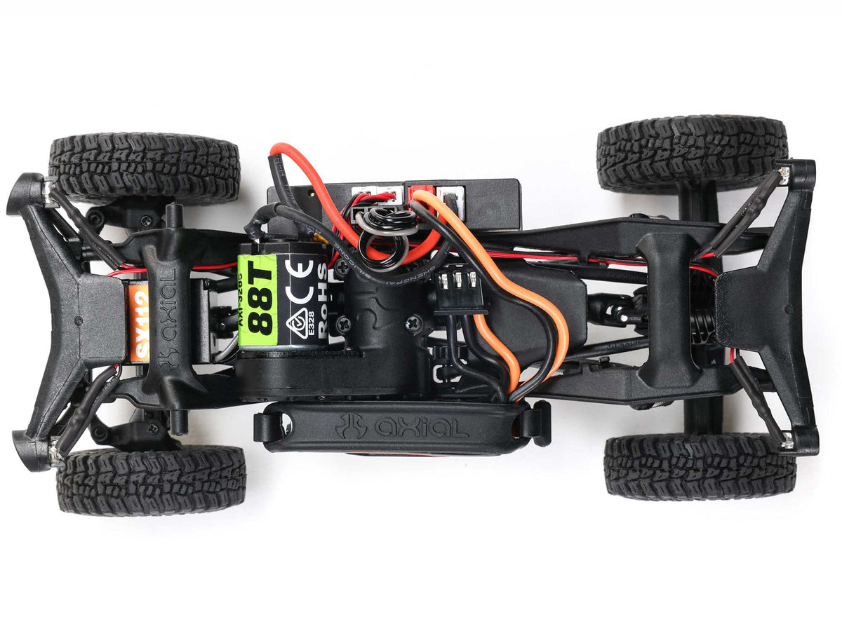 1/30 SCX30 Ford Bronco 4X4 RTR Rock Crawler Grey