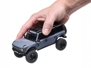 1/30 SCX30 Ford Bronco 4X4 RTR Rock Crawler Grey
