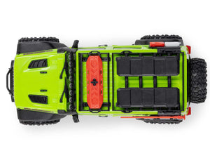 1/30 SCX30 Jeep Wrangler JLU 4X4 RTR Rock Crawler Green