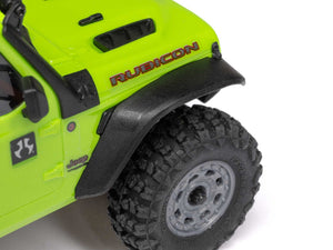 1/30 SCX30 Jeep Wrangler JLU 4X4 RTR Rock Crawler Green