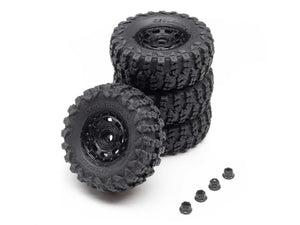 1/30 SCX30 Jeep Wrangler JLU 4X4 RTR Rock Crawler Green