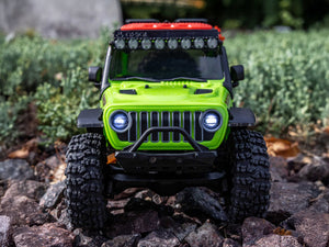 1/30 SCX30 Jeep Wrangler JLU 4X4 RTR Rock Crawler Green