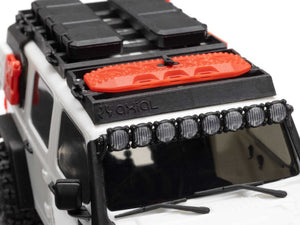 1/30 SCX30 Jeep Wrangler JLU 4X4 RTRRock Crawler White